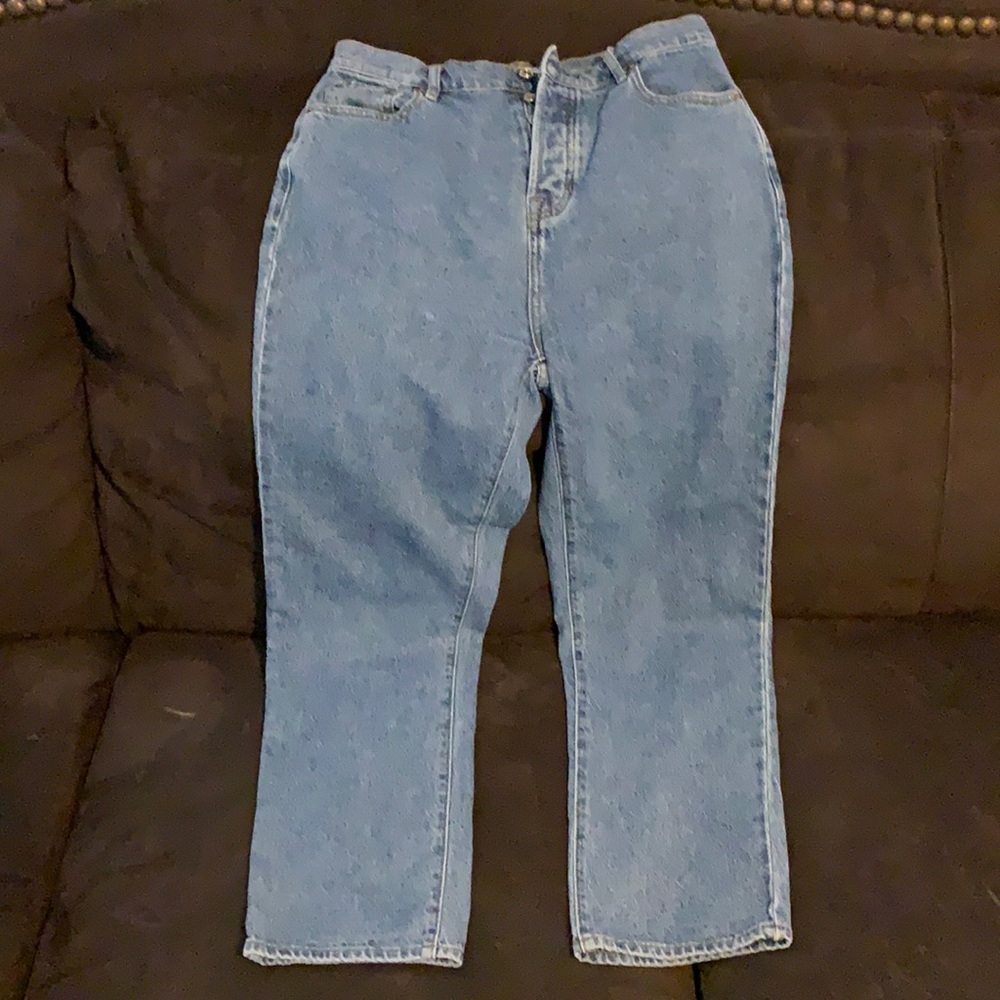 Pacsun high rise straight jeans